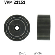 SKF | Umlenk-/Führungsrolle, Zahnriemen | VKM 21151