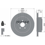 Textar | Bremsscheibe | 92173603