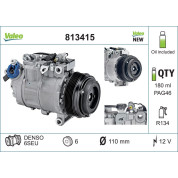 Valeo | Kompressor, Klimaanlage | 813415