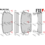 FTE | Bremsbelagsatz, Scheibenbremse | 9011160