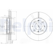 Delphi | Bremsscheibe | BG3810