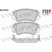 FTE | Bremsbelagsatz, Scheibenbremse | 9010842