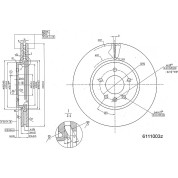 Metzger | Bremsscheibe | 6111003