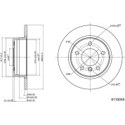 Metzger | Bremsscheibe | 6110055