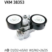 SKF | Spannrolle, Keilrippenriemen | VKM 38353