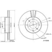 Metzger | Bremsscheibe | 6110066