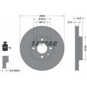 Textar | Bremsscheibe | 92119203