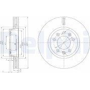 Delphi | Bremsscheibe | BG4084