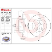 Brembo | Bremsscheibe | 08.A403.11