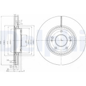 Delphi | Bremsscheibe | BG4011