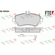 FTE | Bremsbelagsatz, Scheibenbremse | 9010305