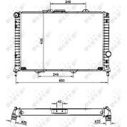 NRF | Kühler, Motorkühlung | 58254