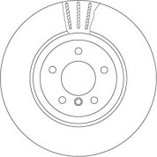 TRW | Bremsscheibe | DF6624S