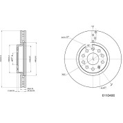 Metzger | Bremsscheibe | 6110486