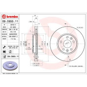 Brembo | Bremsscheibe | 09.C655.11