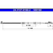 ATE | Seilzug, Feststellbremse | 24.3727-0160.2