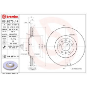 Brembo | Bremsscheibe | 09.8670.11