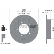 Textar | Bremsscheibe | 92237300