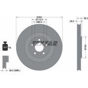 Textar | Bremsscheibe | 92290405