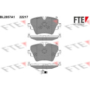 FTE | Bremsbelagsatz, Scheibenbremse | 9011029