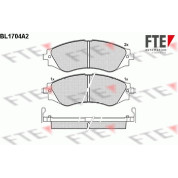 FTE | Bremsbelagsatz, Scheibenbremse | 9010309