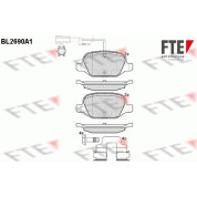 FTE | Bremsbelagsatz, Scheibenbremse | 9010920