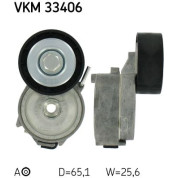 SKF | Spannrolle, Keilrippenriemen | VKM 33406