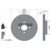 Textar | Bremsscheibe | 92075400