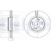 Delphi | Bremsscheibe | BG4224