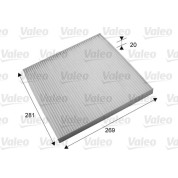 Valeo | Filter, Innenraumluft | 715703