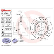 Brembo | Bremsscheibe | 09.A760.1X