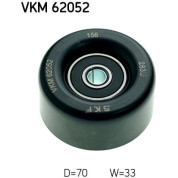 SKF | Umlenk-/Führungsrolle, Keilrippenriemen | VKM 62052