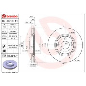 Brembo | Bremsscheibe | 09.D210.11