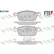 FTE | Bremsbelagsatz, Scheibenbremse | 9010978