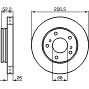 BOSCH | Bremsscheibe | 0 986 478 485