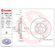 Brembo | Bremsscheibe | 09.9609.24