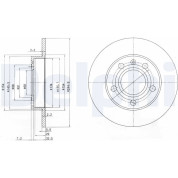 Delphi | Bremsscheibe | BG2753C