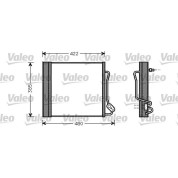 Valeo | Kondensator, Klimaanlage | 817801