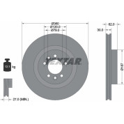 Textar | Bremsscheibe | 92283205