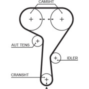 Gates | Zahnriemen | 5603XS