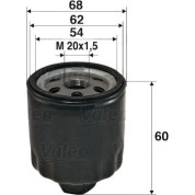 Valeo | Ölfilter | 586011