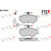 FTE | Bremsbelagsatz, Scheibenbremse | 9010203