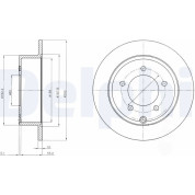 Delphi | Bremsscheibe | BG4179