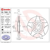 Brembo | Bremsscheibe | 09.7880.75