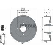 Textar | Bremstrommel | 94027100