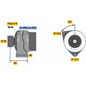 BOSCH | Bremsbelagsatz, Scheibenbremse | 0 986 494 693