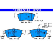 ATE | Bremsbelagsatz, Scheibenbremse | 13.0460-7218.2