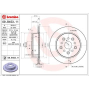 Brembo | Bremsscheibe | 09.B453.11