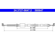 ATE | Seilzug, Feststellbremse | 24.3727-0647.2