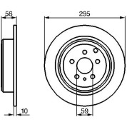 BOSCH | Bremsscheibe | 0 986 478 435